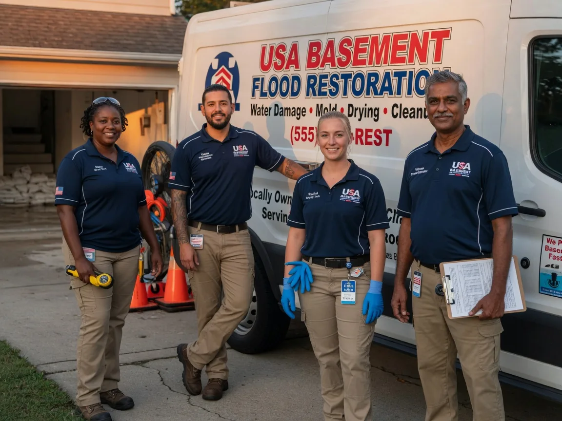 Basement Flood Cleanup company in Rosendale, WI